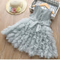 Fashion Girl's Multi-layer Net Yarn Girl Dress Cake Skirt