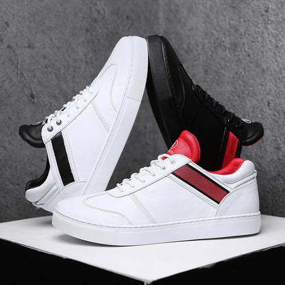 Leather plus size men's shoes