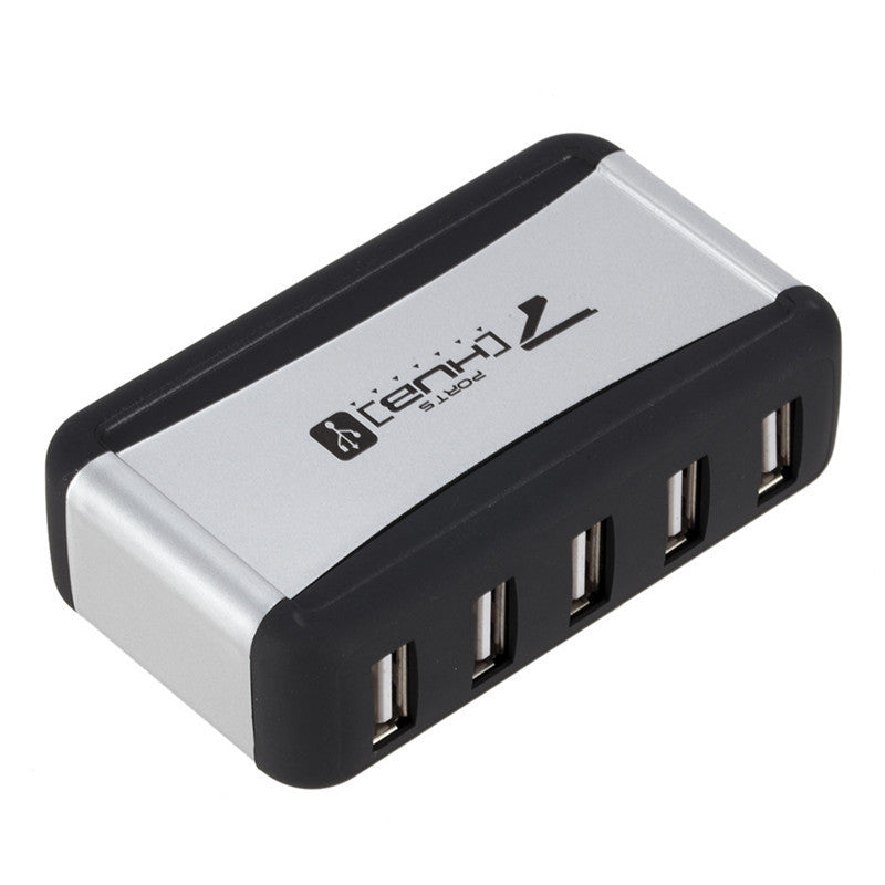 Vertical Seven Port USB2.0 Seven Port Hub With Power Supply