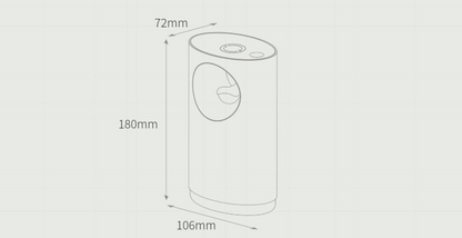 Household bedroom mute analog humidifier