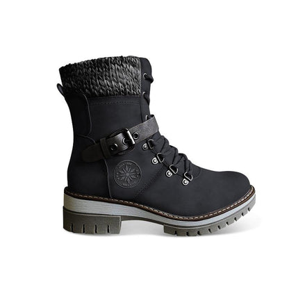Large Size Mid-to-low Women's Boots Autumn And Winter