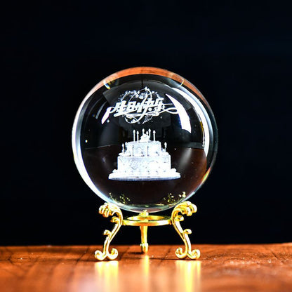 Exquisite crystal ball