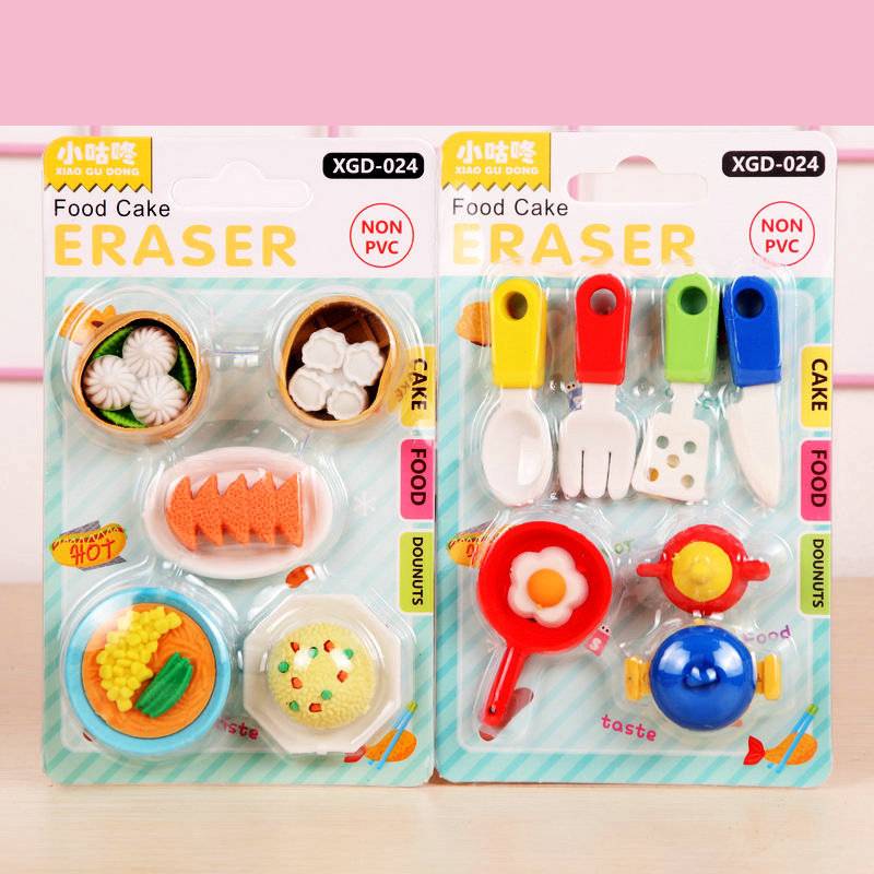 Mini Eraser Set