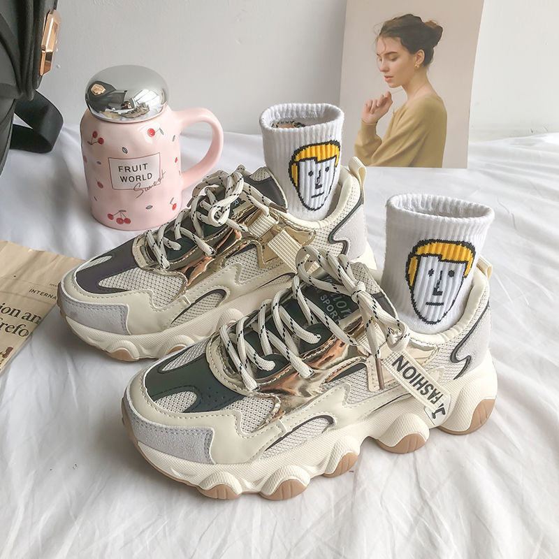 New Style Increased Daddy Shoes Women - FLIPSTYLEZLLC