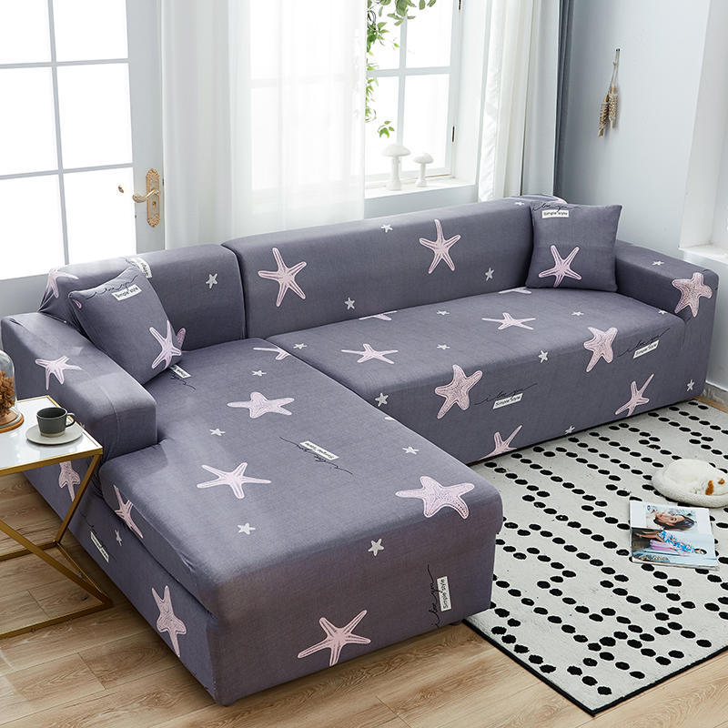 Geometric Stretch Sofa Cover All-inclusive Fabric Lazy Combination Living Room Cushion