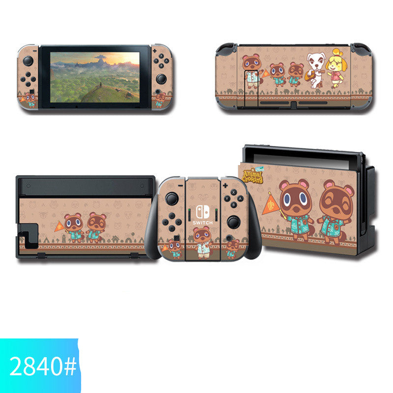 Game console pain machine stickers