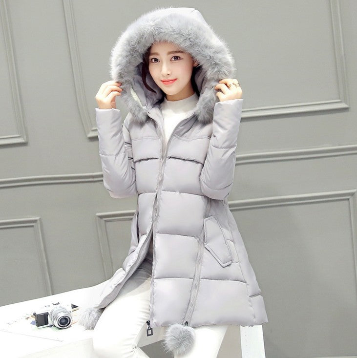 Loose plus size thin cotton coat