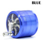 63MM aluminum alloy rocker smoke grinder