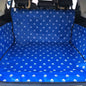 Footprint Dog Transporters Waterproof Back Back Pet Dog Seat Car Mat Cover Hammock Protector With Safety Belt D1010