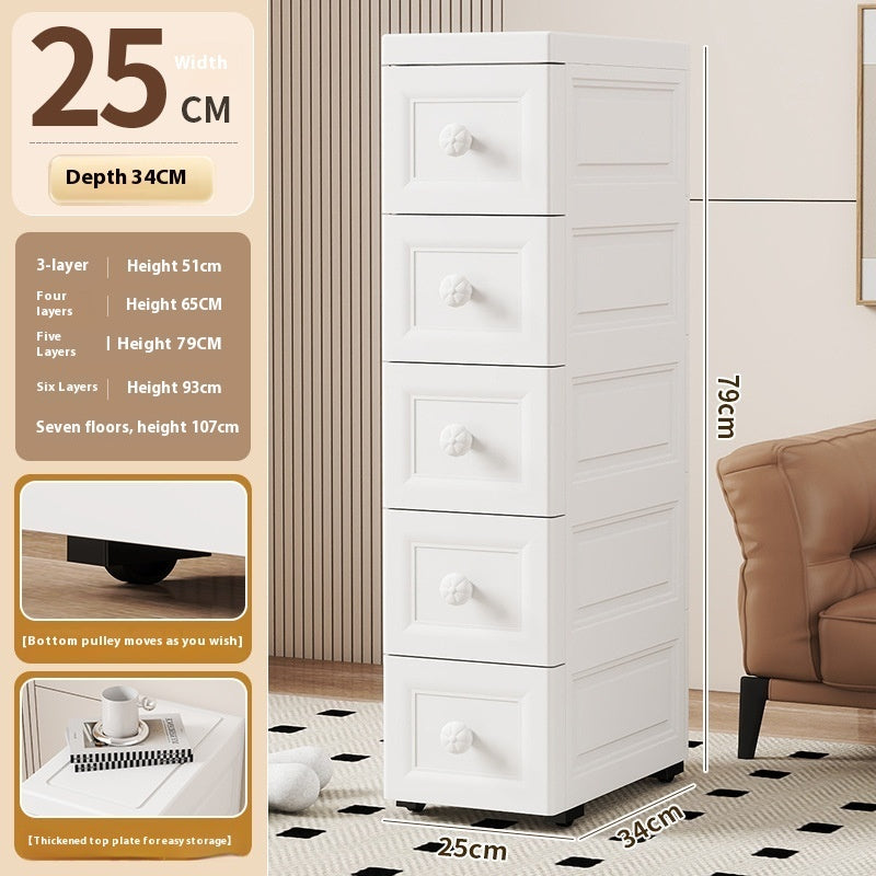 Plastic Multi-layer Drawer Storage Cabinet