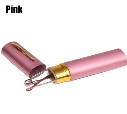 Pen holder reading glasses metal spring foot glasses pen holder portable old glasses