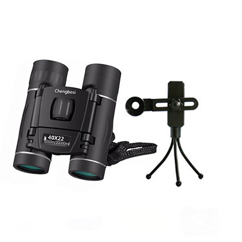High-power HD low-light night vision pocket binoculars
