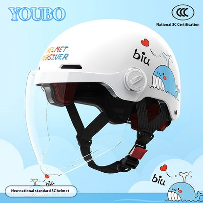 Children's Breathable Skateboard Electric Bike Helmet