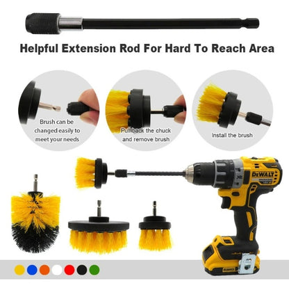 Household Electric Drill Brush Plastic Floor Brush Tool