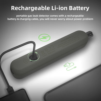 Rechargeable Combustible Gas Detector