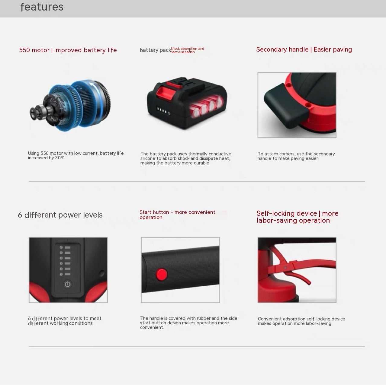 Ceramic Tile Tiling Machine High-power Wall Stickers Brick