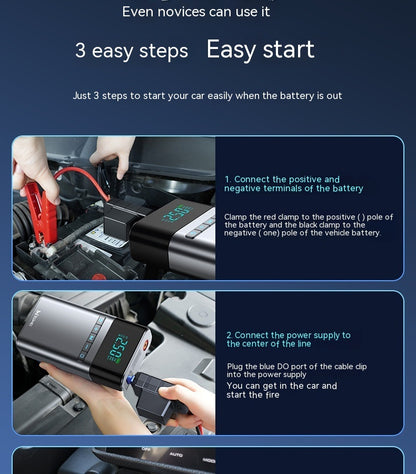 Automobile Emergency Start Power Source All-in-one Machine With Electric Treasure