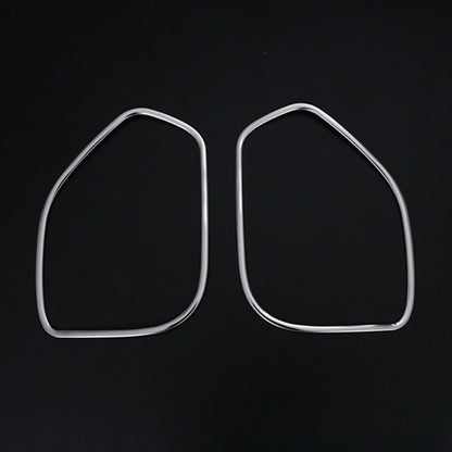 Suitable For 20-22 ROOX40 Series Interior Door Audio Frame Modification Decoration Strip Stainless Steel