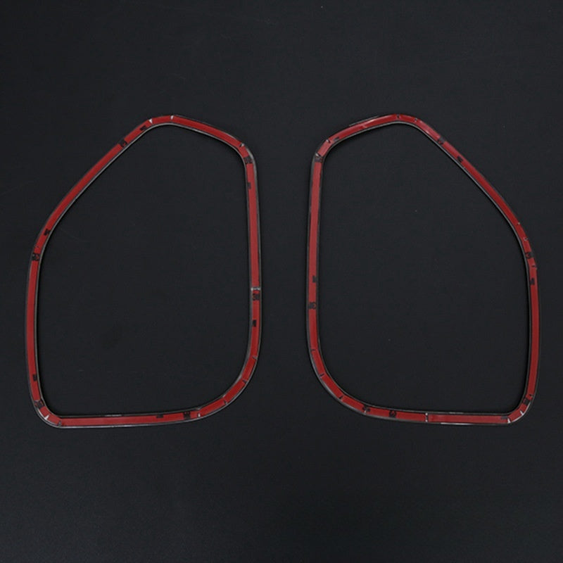 Suitable For 20-22 ROOX40 Series Interior Door Audio Frame Modification Decoration Strip Stainless Steel