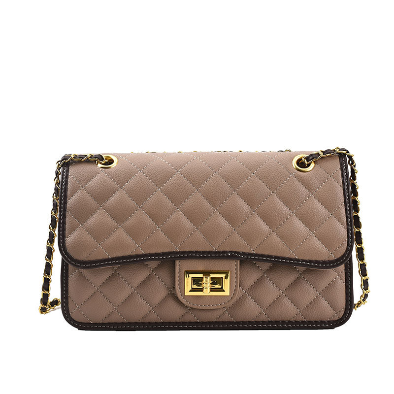 Winter Lingge Generous Bag Personalized Sewing Thread Solid Color