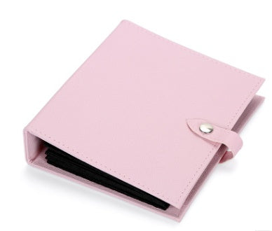 Shore non-portable creative jewelry jewelry storage box Leather earring earring storage book Jewelry album box