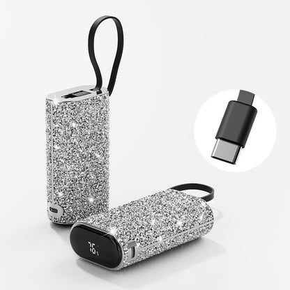 Super Fast Charging With Built-in Cable 10000mA