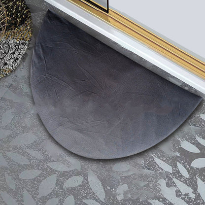 Diatomite soft foot pad absorbent quick drying antiskid bathroom mat