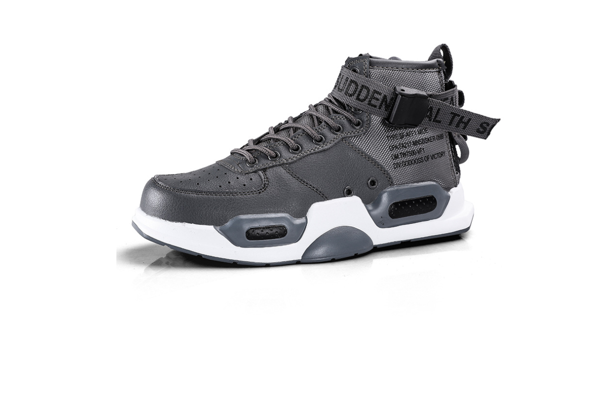 New spring and autumn couples tide high shoes Korean version of the wild sports shoes women hip-hop thick bottom shoes men - FLIPSTYLEZLLC