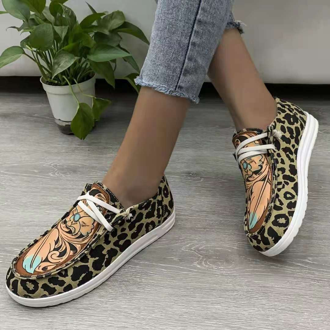 Large Size New Canvas Women Single Shoes - FLIPSTYLEZLLC