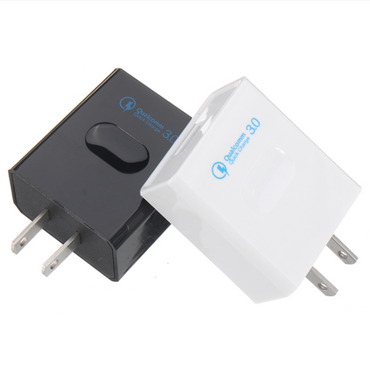 Q C 3.0 Wall Mobile Phone Charger Adapter US Plug Fast Charging