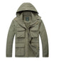 Winter thickened large outdoor tactical windbreaker