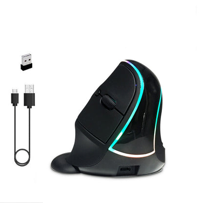 Vertical Rechargeable Wireless Mouse 2.4GHz