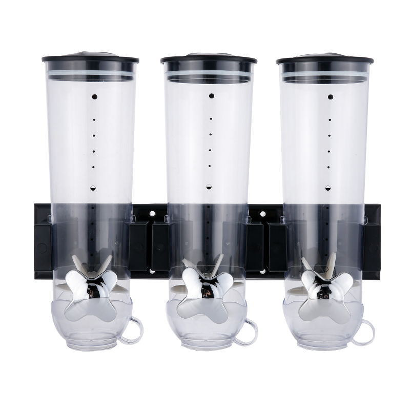 Three-barrel cereal machine