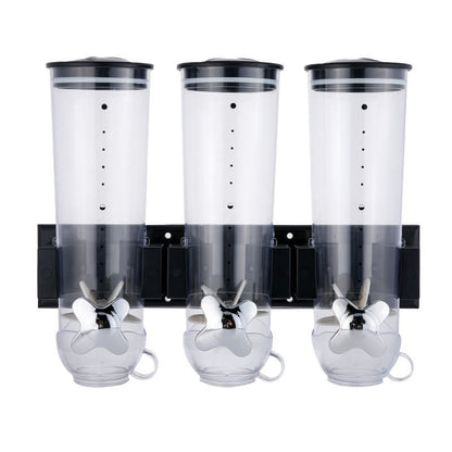 Three-barrel cereal machine
