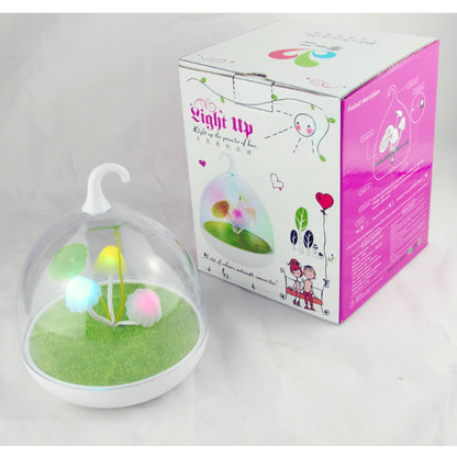 Smart touch table lamp cartoon charming colorful mushroom lamp bedroom warm atmosphere lamp