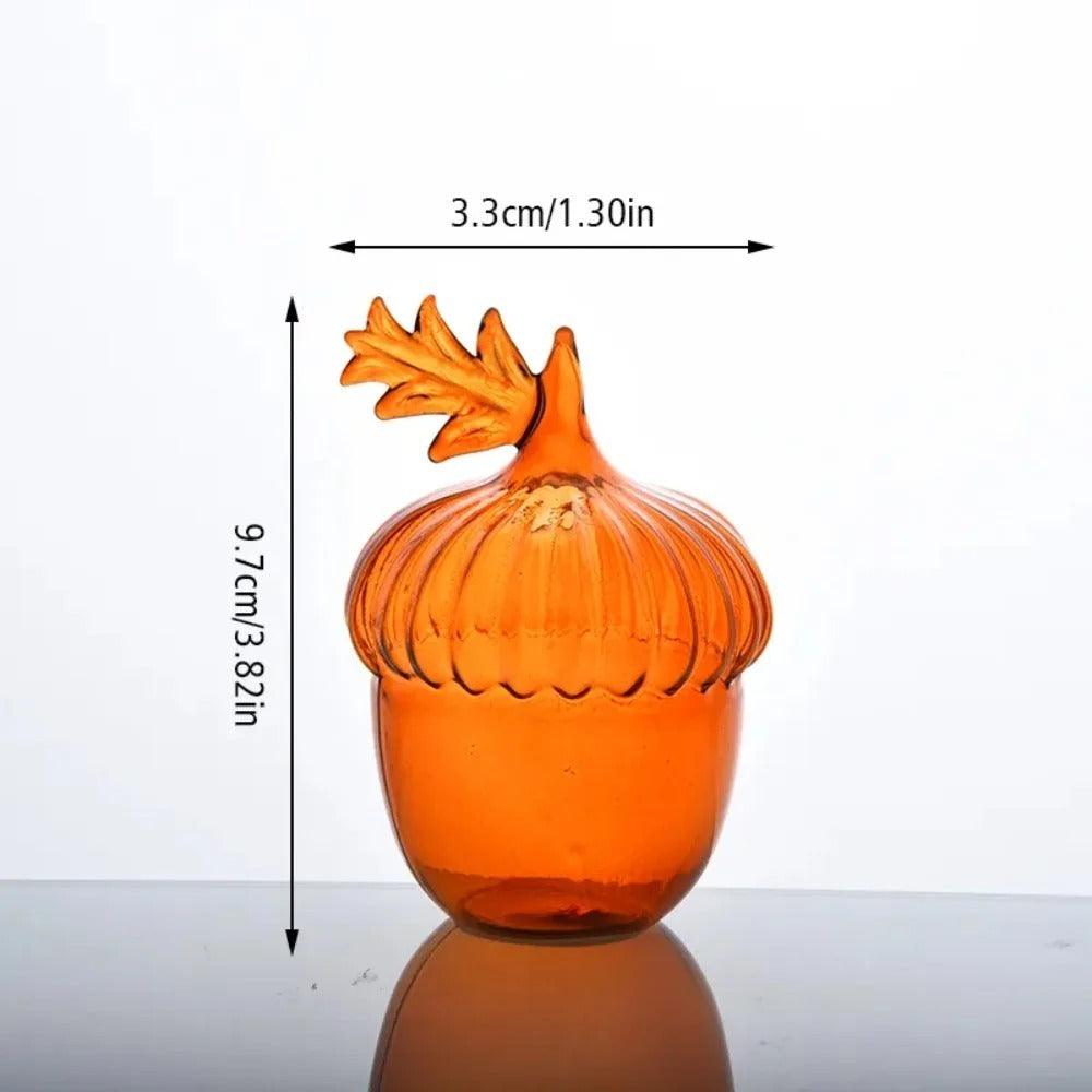 Fruit Series Pomegranate Glass Modeling Creative Vase