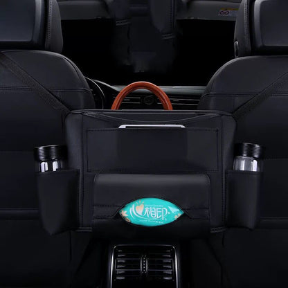Car seat back multifunctional storage hanging bag