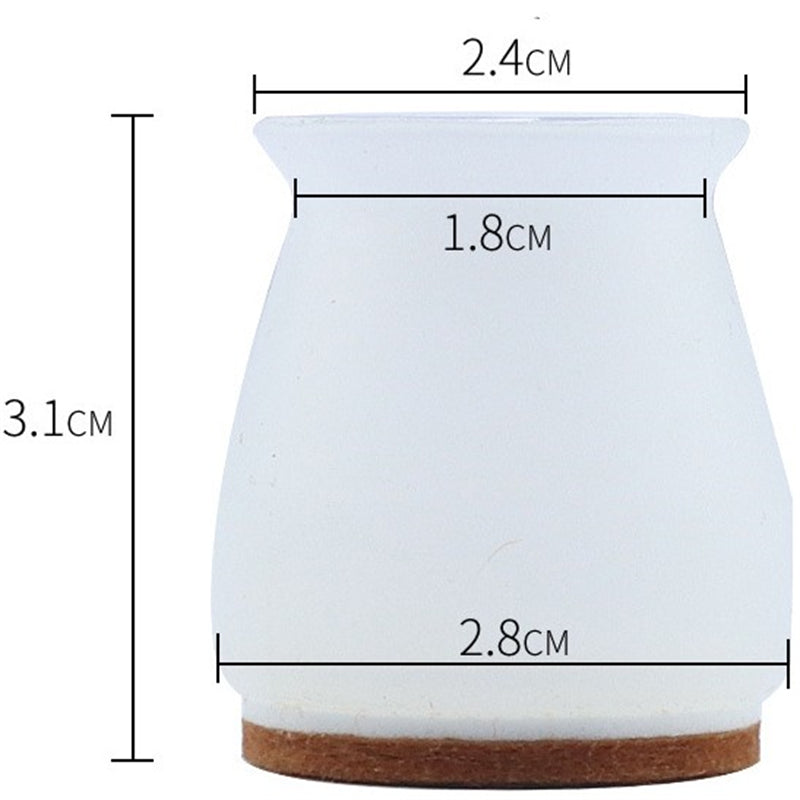 Felt Silicone Tables And Chairs Stool Leg Covers