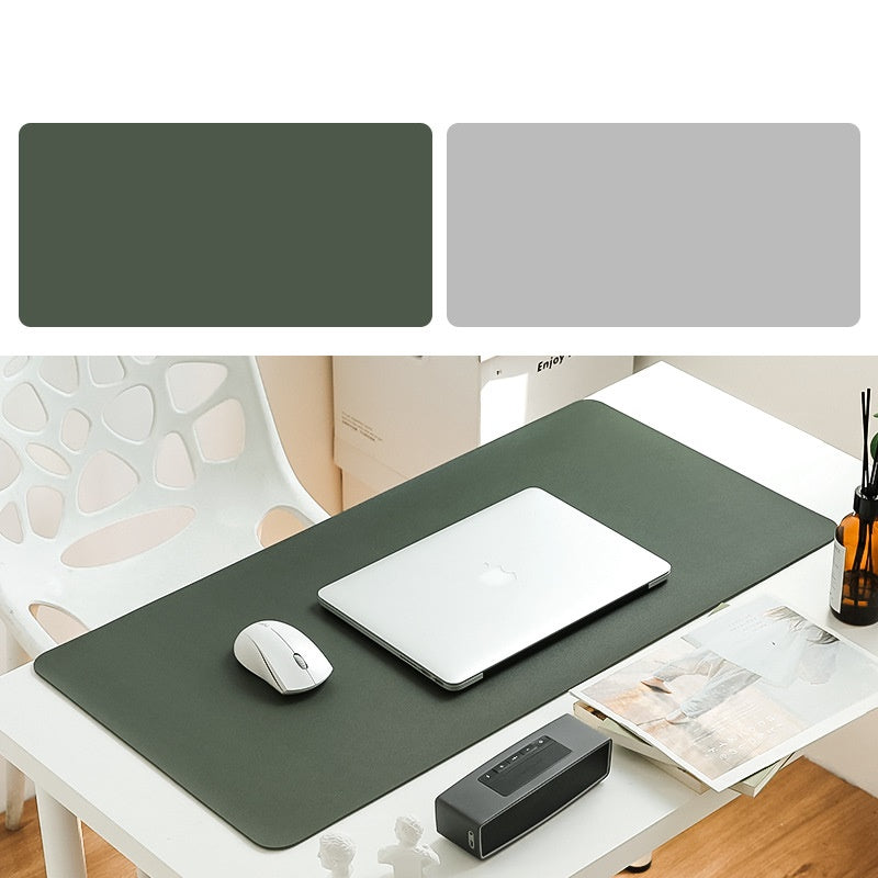 Simple Laptop Extra Large Leather Mouse Pad
