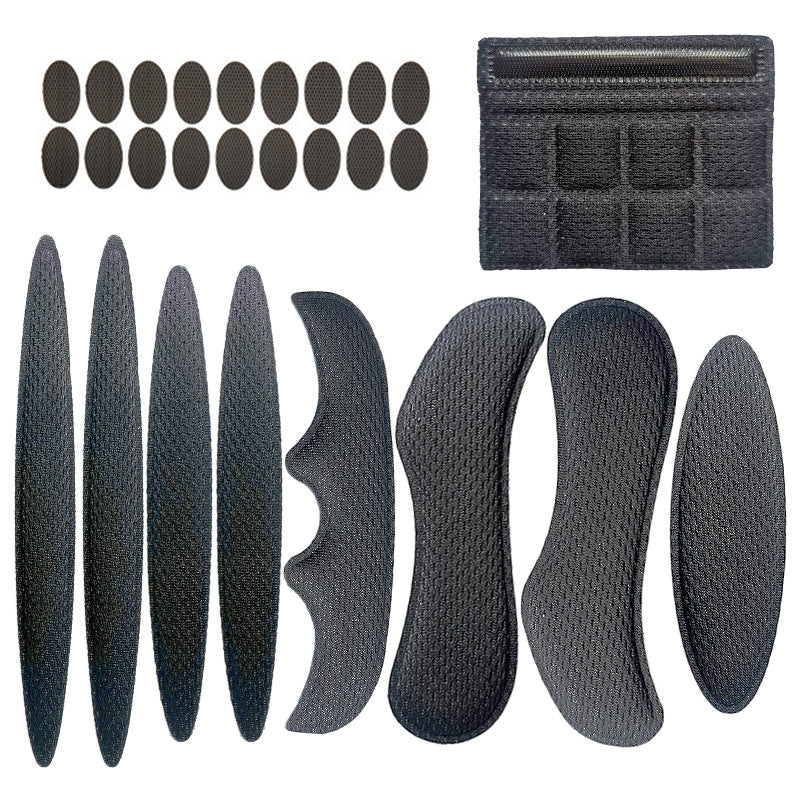 Cycling Bike Helmet Lining Universal Breathable Sponge Liner With Velcro Chin Pad Hot Press Molding