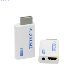 For Wii to HDMI Wii2HDMI Adapter Converter 3.5mm Audio Video Output Full HD 720P 1080P  Monitor