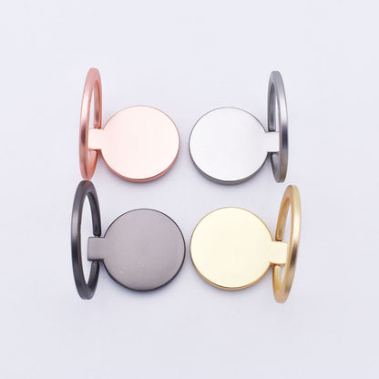 Round matte phone ring clasp