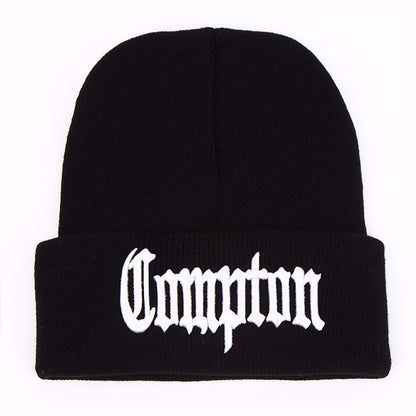 Compton Cold Men And Women All-match Wool Knitted Hat