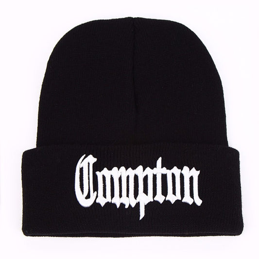 Compton Cold Men And Women All-match Wool Knitted Hat