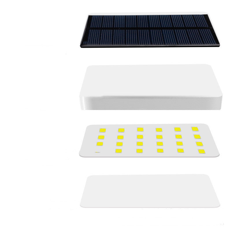 LED Multi Section Solar Folding Table Lamp