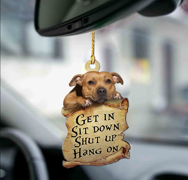 Car Pendant Sleeping Dog Angel Home Decor Acrylic Showcase Hanging Ornaments For Doors