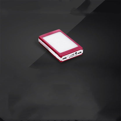 Aluminum alloy camping lamp solar power bank material