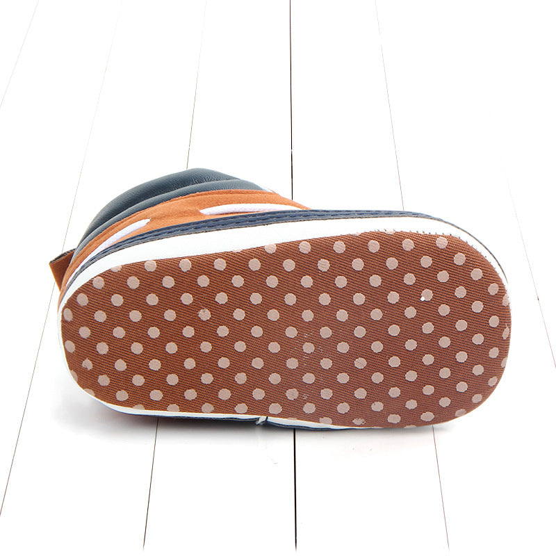 Lacing solid color casual walking shoes