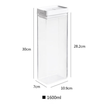 Kitchen Food Sealed Cans Plastic Large-capacity Moisture-proof Storage Box Whole Grain Storage Tank Dry Cargo Box