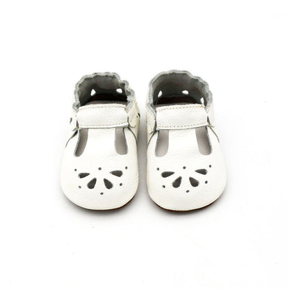 Cowhide baby shoes